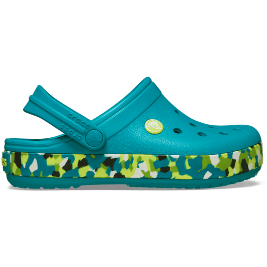 Kids' Crocband Glow Confetti Band Clog - US 1419