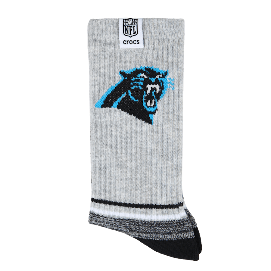 NFL Carolina Panthers Crocs Socks - US 6887