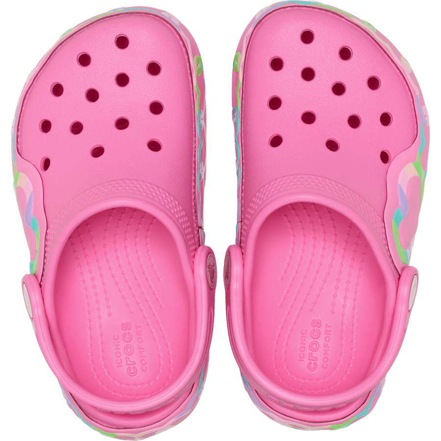 Toddler Classic Heart Lights Clog - US 3456
