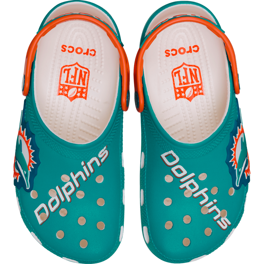Kids' NFL Miami Dolphins Graphic Classic Clog - US 7561