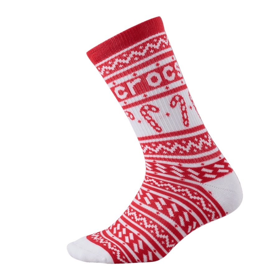 CrocsSocks Candy Cane 3-Pack - US 9965