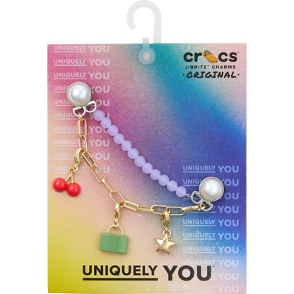 Purple Meta Charm Chain - US 3771