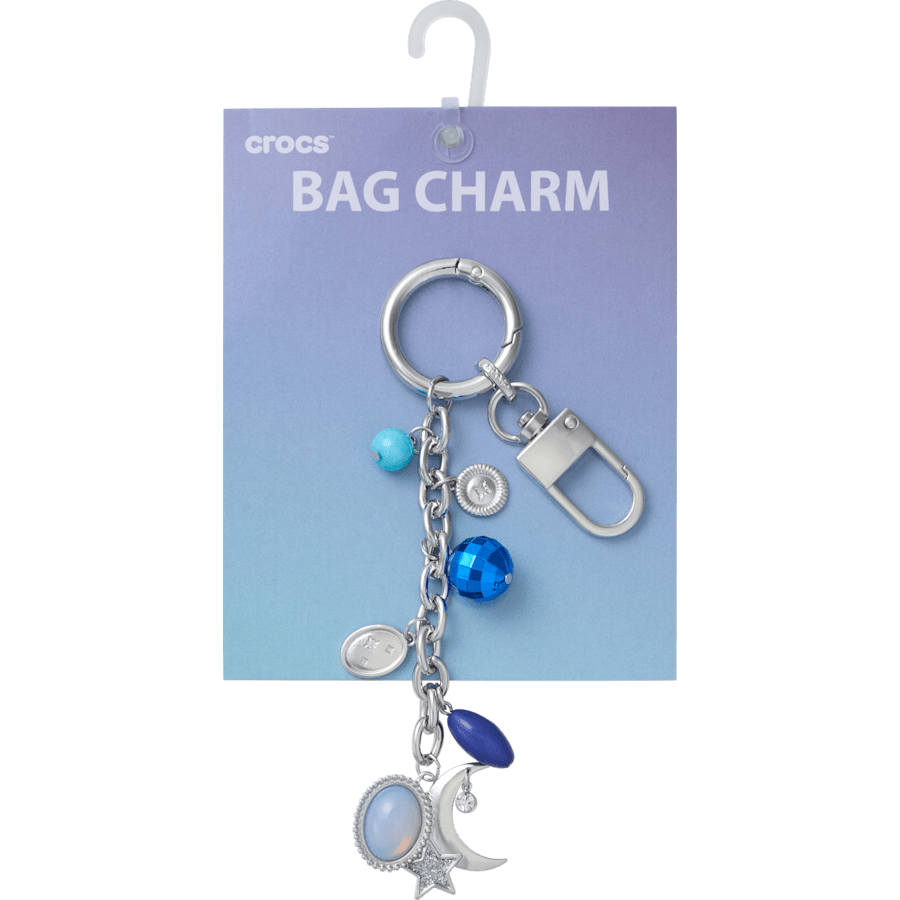 Moon and Stars Bag Charm - US 5464