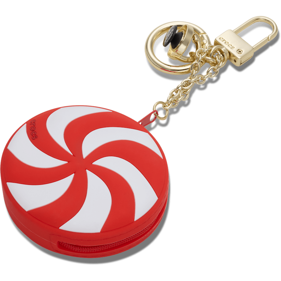 Peppermint Pouch Bag Charm - US 9839