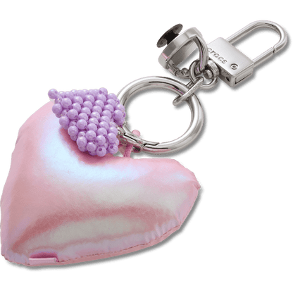 Double Heart Bag Charm - US 0367