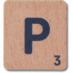 Scrabble P - US 7492