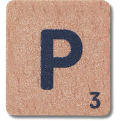 Scrabble P - US 7492
