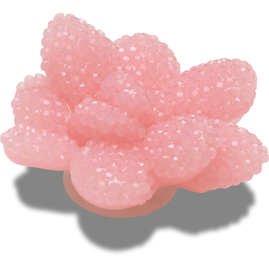 Beaded Pink Flower - US 1020