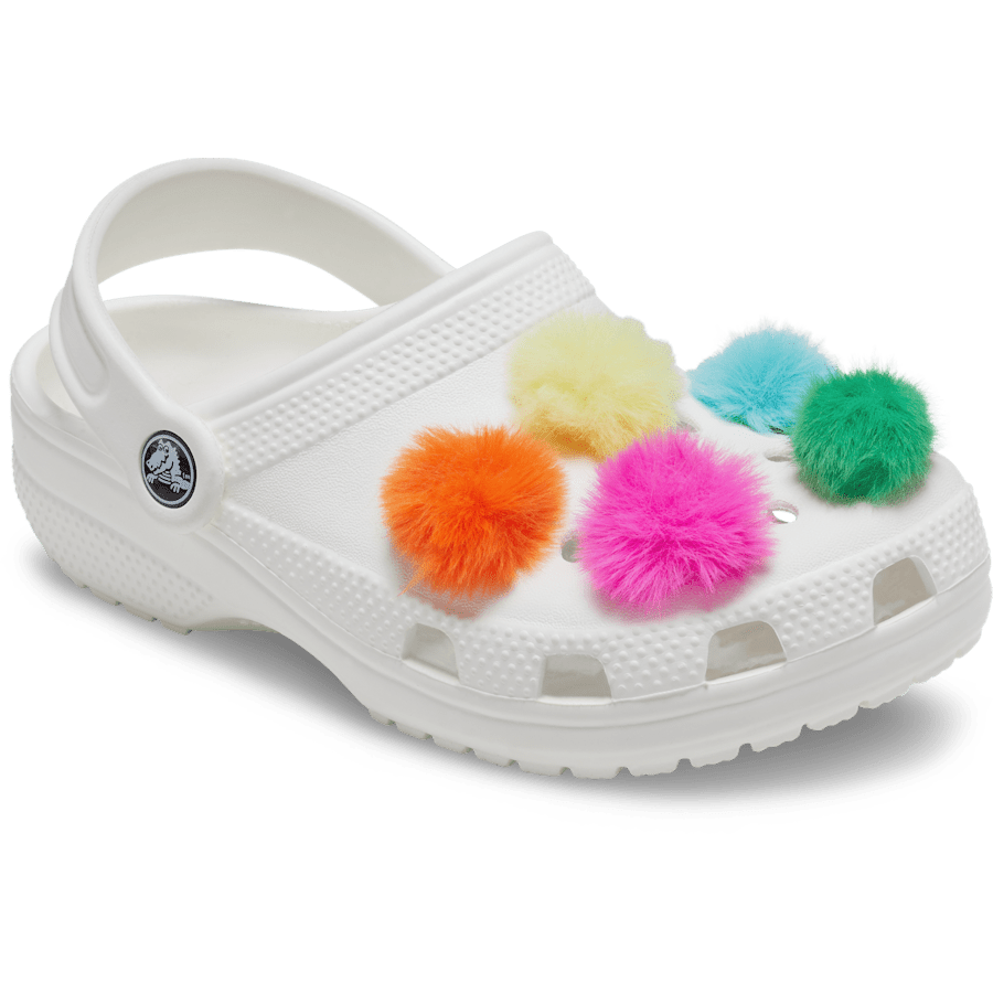 80s Neon Puff Ball 5 Pack - US 8362
