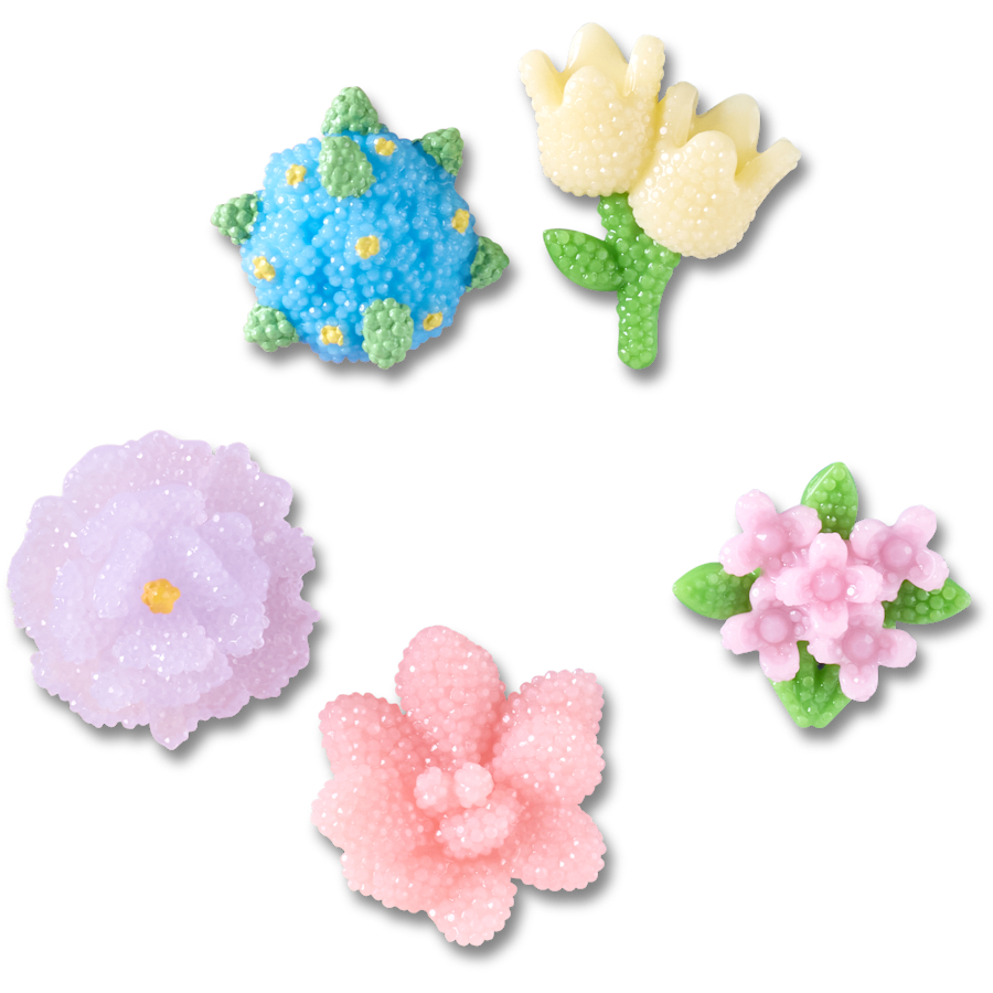 Beaded Flowers 5 Pack - US 1368