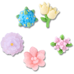 Beaded Flowers 5 Pack - US 1368