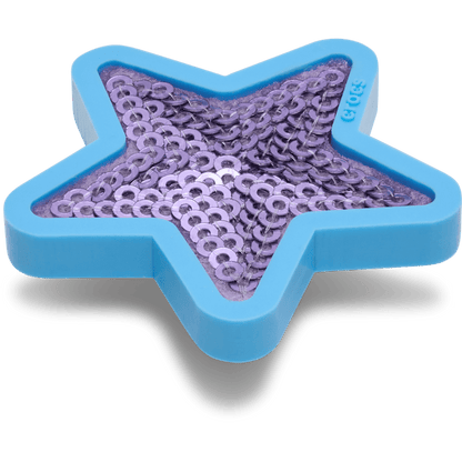 Purple Sequin Star - US 4345