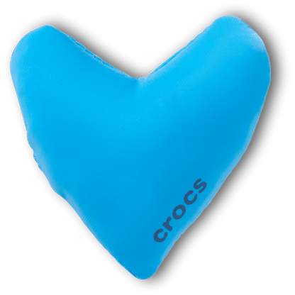 Blue Puff Heart - US 7733