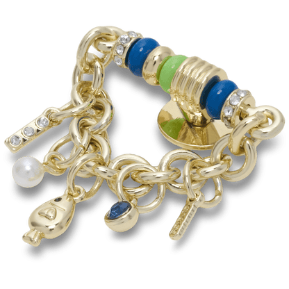 Bead and Fish Chain Loop - US 4222