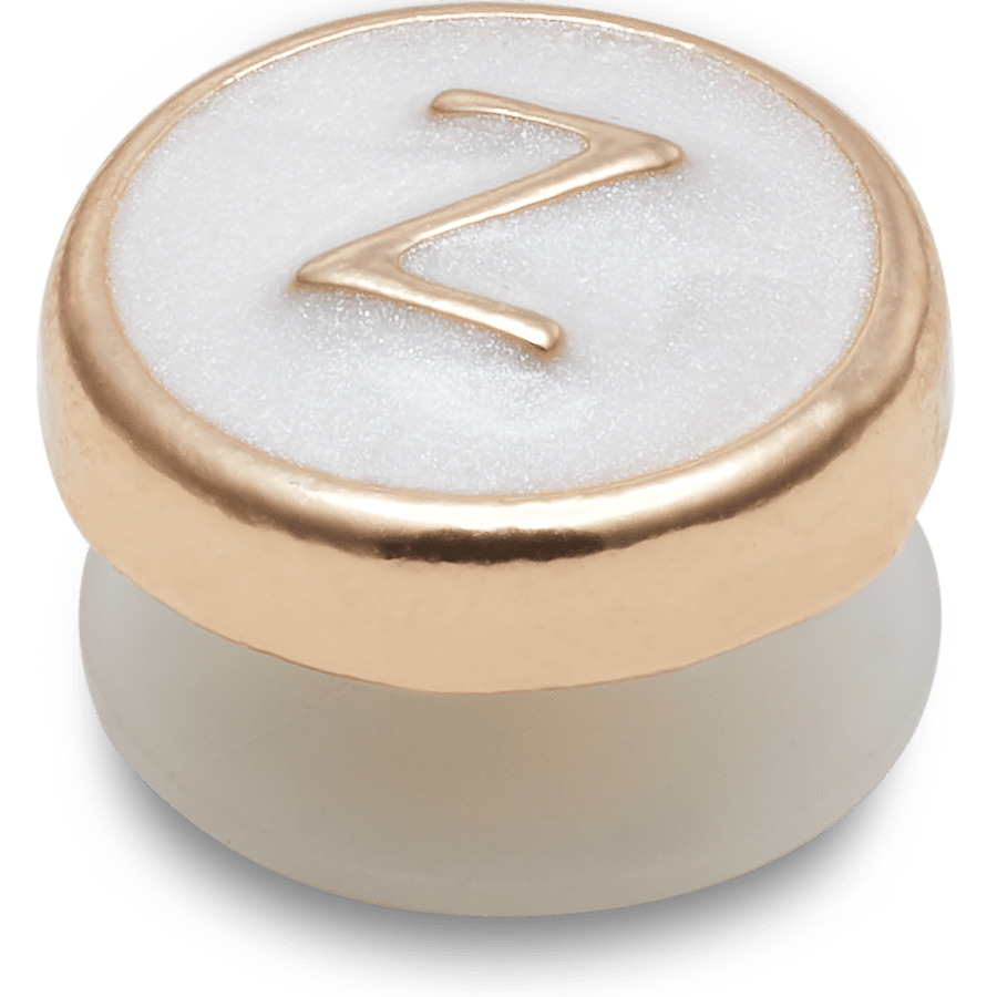 Tiny Pearlized Letter Z - US 5036