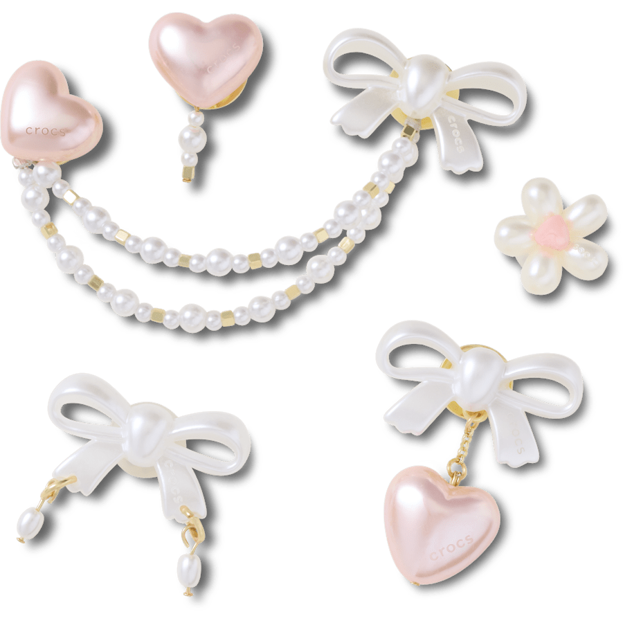 Bow and Pink Heart 5 Pack - US 9812