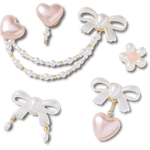 Bow and Pink Heart 5 Pack - US 9812