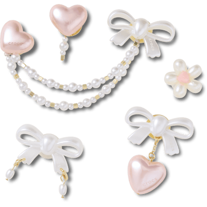 Bow and Pink Heart 5 Pack - US 9812