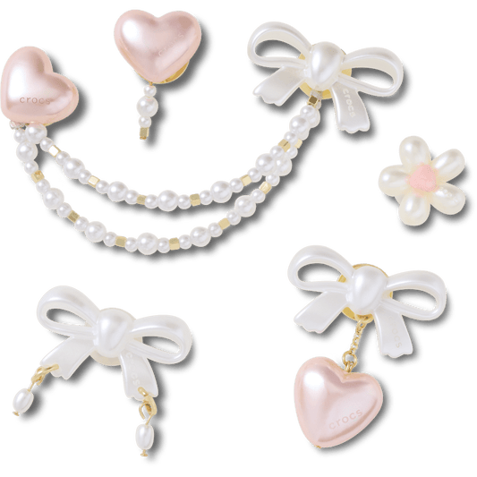 Bow and Pink Heart 5 Pack - US 9812
