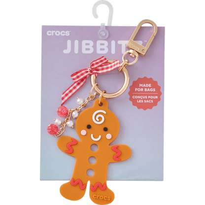 Gingerbread Man Bag Charm - US 8440