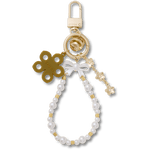 Pearl and Bow Bag Charm - US 0706