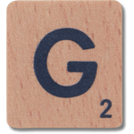 Scrabble G - US 3407