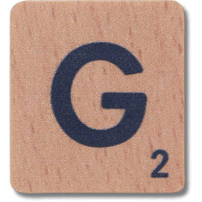 Scrabble G - US 3407