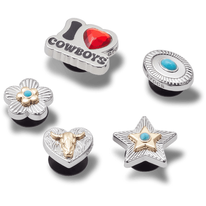 Silver I Heart Cowboy 5 Pack - US 1936