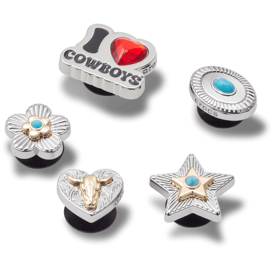 Silver I Heart Cowboy 5 Pack - US 1936