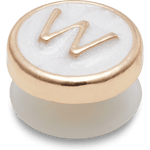 Tiny Pearlized Letter W - US 6281