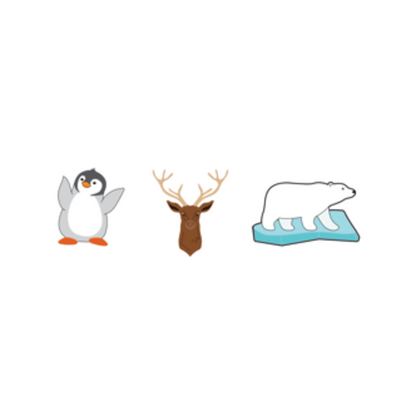 Winter Animals 3-Pack - US 9948
