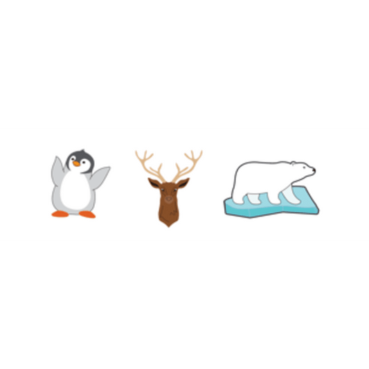 Winter Animals 3-Pack - US 9948