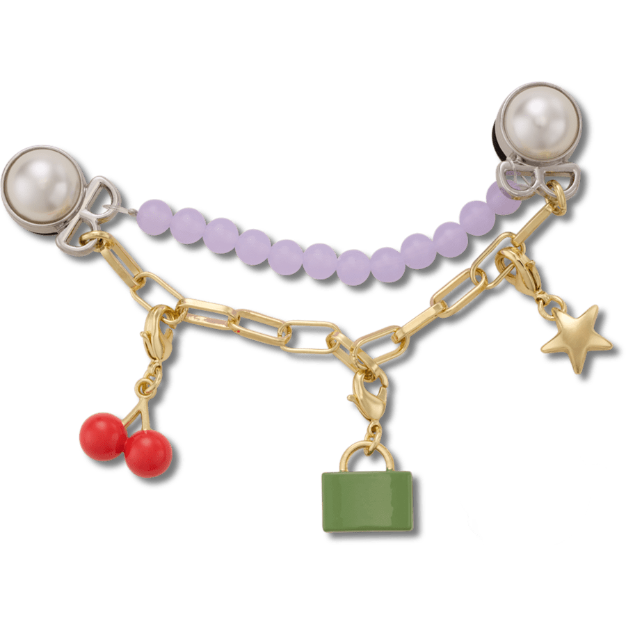 Purple Meta Charm Chain - US 3771