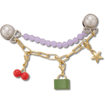 Purple Meta Charm Chain - US 3771