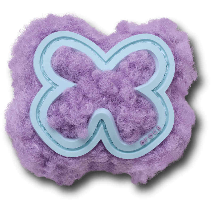 Plush Purple Butterfly - US 6979