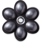 Charcoal Flower Gem - US 7073