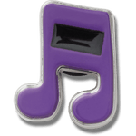 Purple Music Note - US 3067