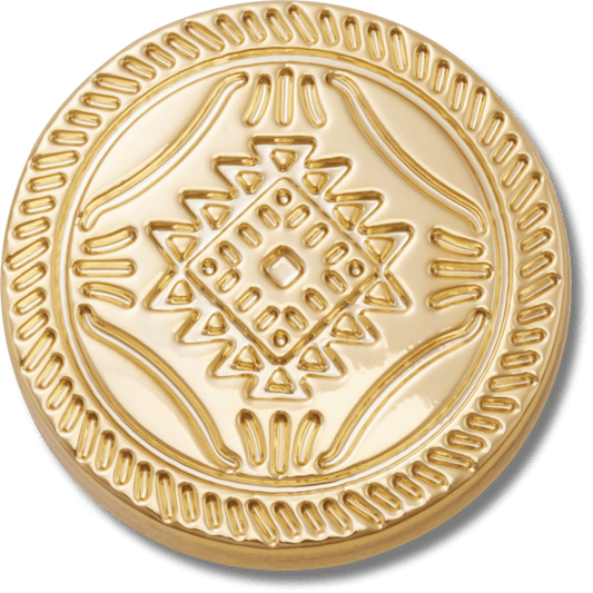 14K Gold Circle Emblem - US 1219