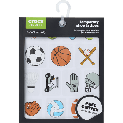 Sporty Shoe Tattoos - US 9374