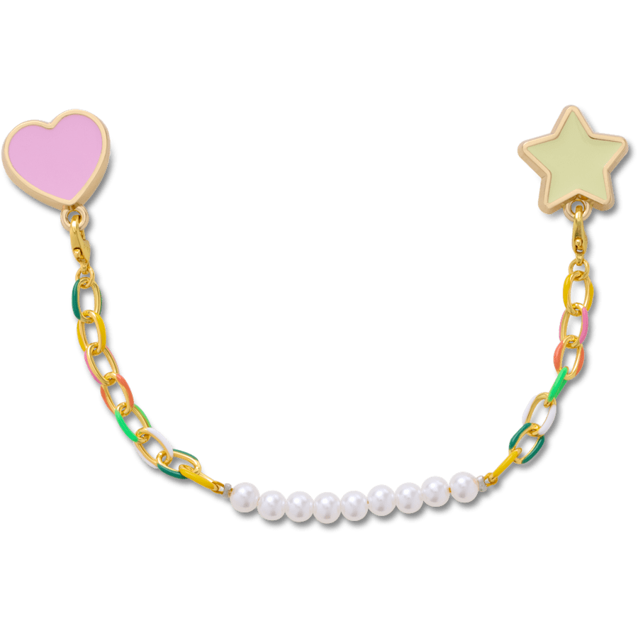 Pearl and Rainbow Bag Chain - US 4666