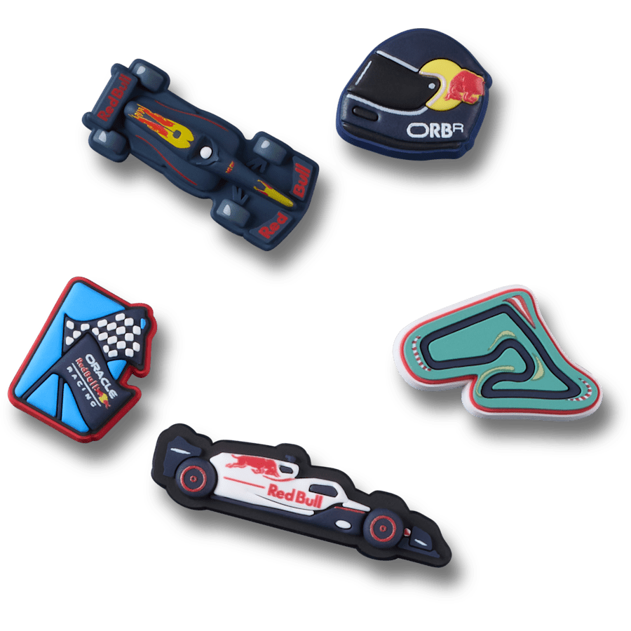 Oracle Red Bull Racing Crocs 5 Pack Jibbitz - US 3332