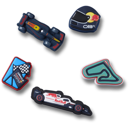 Oracle Red Bull Racing Crocs 5 Pack Jibbitz - US 3332