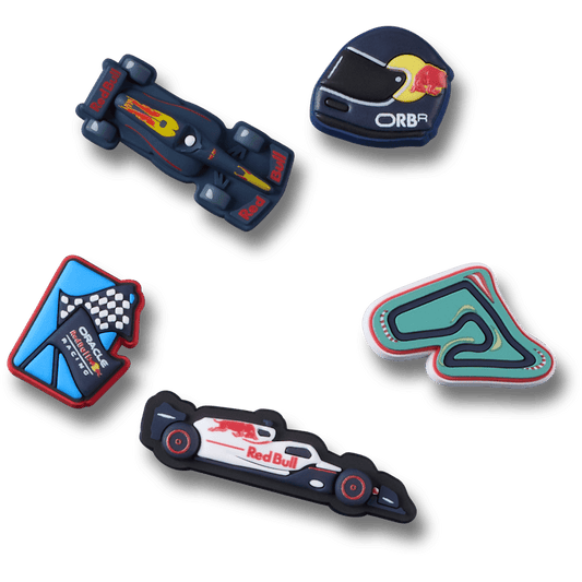 Oracle Red Bull Racing Crocs 5 Pack Jibbitz - US 3332