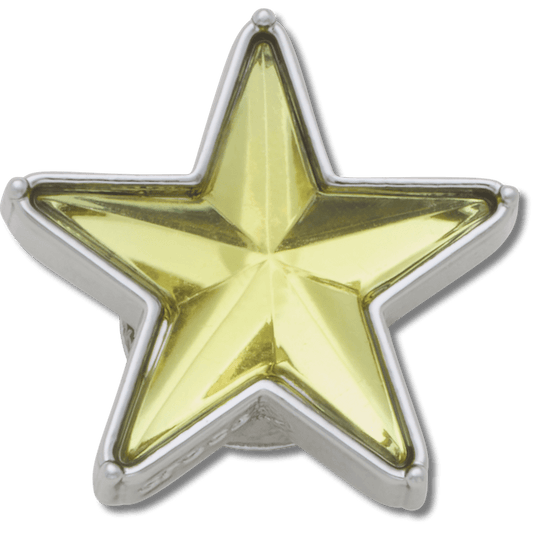 Silver and Green SMT Gem Star - US 6845