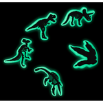 Glow In The Dark Dino 5 Pack - US 3410