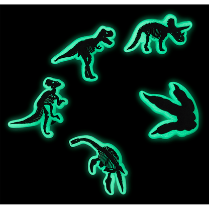 Glow In The Dark Dino 5 Pack - US 3410