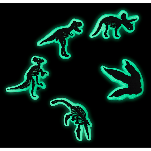 Glow In The Dark Dino 5 Pack - US 3410