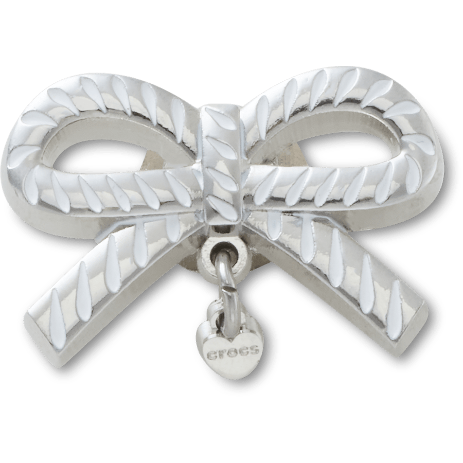 White and Gold Bow SMT Gem - US 7078