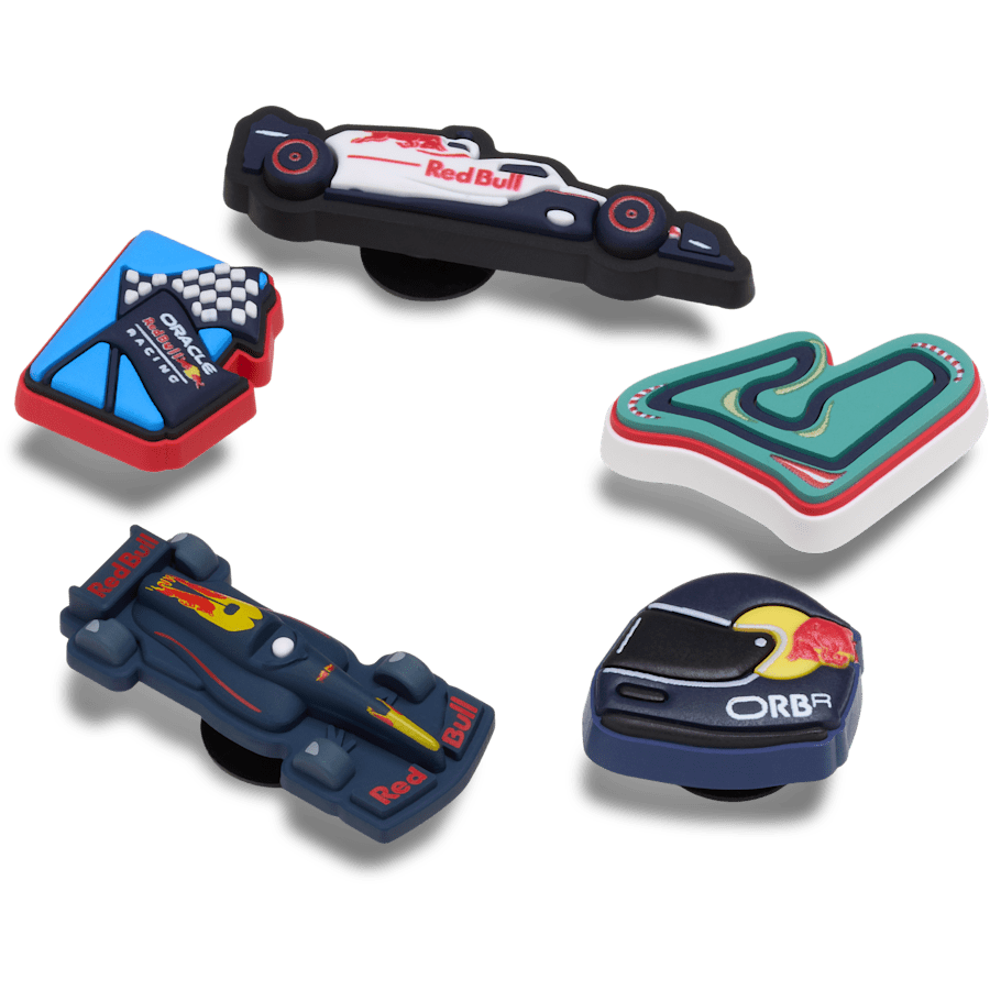 Oracle Red Bull Racing Crocs 5 Pack Jibbitz - US 3332