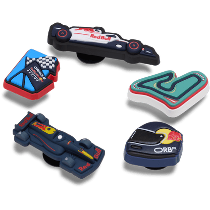Oracle Red Bull Racing Crocs 5 Pack Jibbitz - US 3332